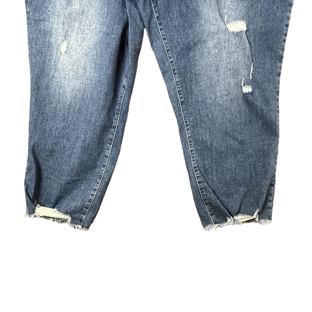 Nanette Lepore Belle High Rise Slim Straight Jeans Size 24 - Picture 4 of 11